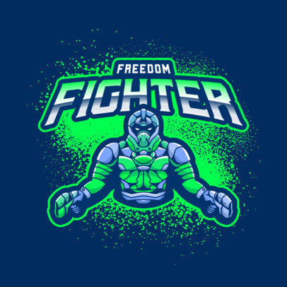 Logo Maker for Gamers Featuring Gears-Inspired Characters 4307c