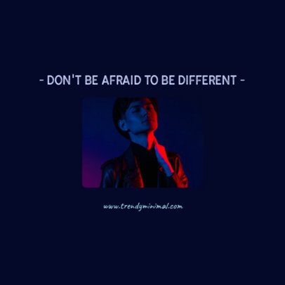 Quote-Themed Instagram Post Video Maker for a Trendy Clothing Brand 4725