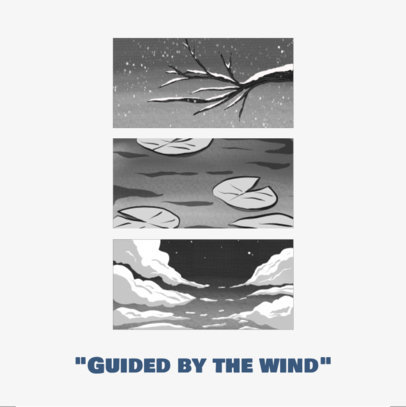 Minimal Instagram Post Video Creator Featuring an Inspirational Quote