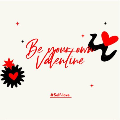 Instagram Post Video Generator Featuring a Valentine's Day Theme and Animated Heart Graphics 4916