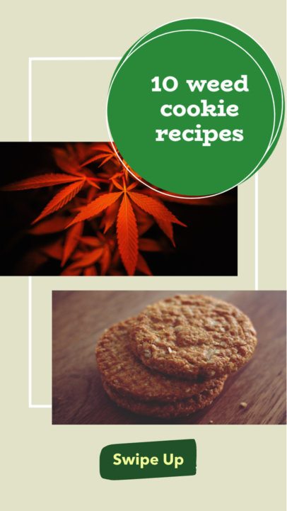 Instagram Story Video Maker to Share Cannabis Recipes