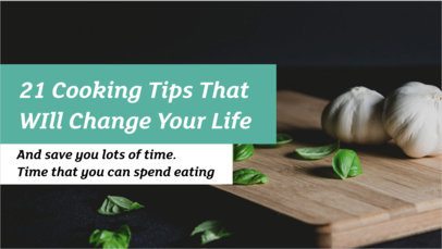 Tutorial-Themed Intro Video Maker Featuring Cooking Tips