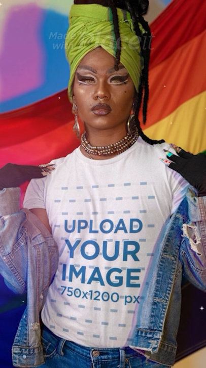 Pride-Themed T-Shirt Video Featuring Three Fabulous Members of the LGBTQ+ Community
