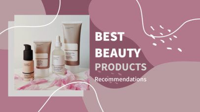 Intro Video Maker for a Beauty Products Review