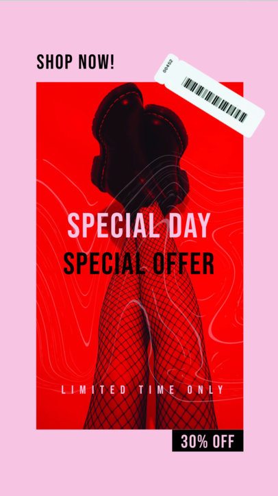 Lo-Fi-Themed Instagram Story Video Generator for a Fashion Sale 5290