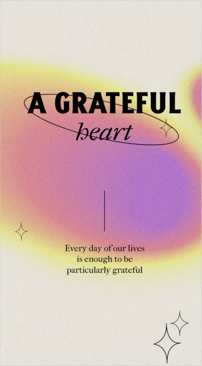 Instagram Story Video Creator with Gradient Colors and a Lo-Fi Aesthetic