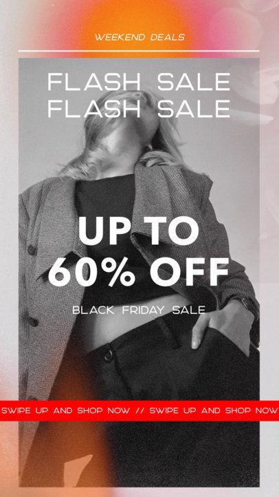 Instagram Story Video Generator for Special Sale Featuring a Lo-Fi Aesthetic 5282