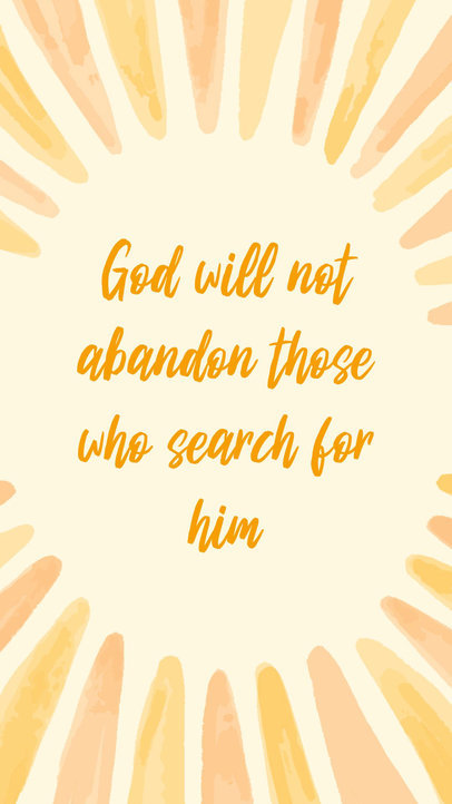 Boho-Styled Instagram Story Video Creator Featuring a Christian Quote