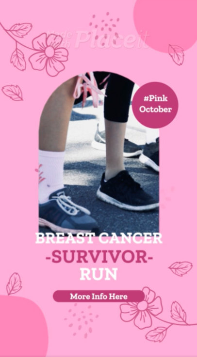 Instagram Story Video Creator to Support Breast Cancer Survivors