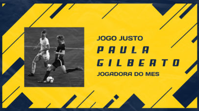 Intro Video Generator Featuring a Soccer Theme With Cool Animations 