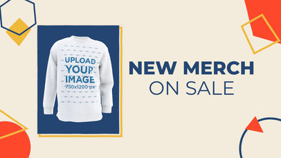 Unisex Sweatshirt Video Featuring a New Merch Promo