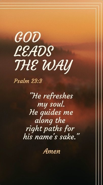 Christian-Themed Instagram Story Video Template Featuring a Quote to Worship God 6096