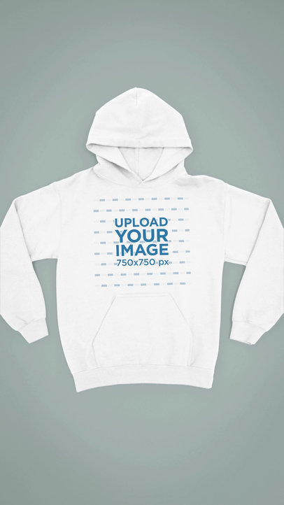Pullover Hoodie Video for a POD Store 6222v