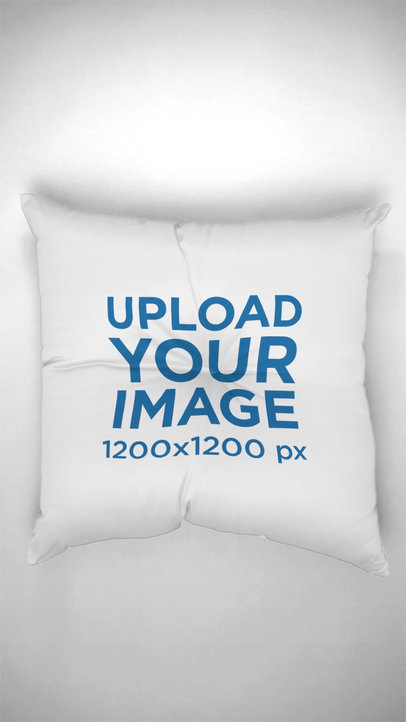 Home Decor Video Featuring a Floor Pillow