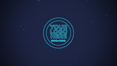 Text Animation Maker with a Spinning Logo