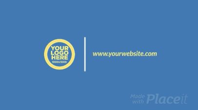 Logo Reveal with Bouncing Logo a199