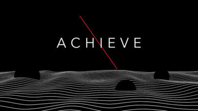 Text Animation Maker with Line Art a248