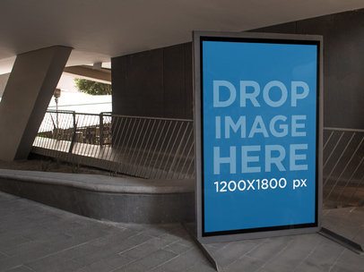 Billboard Mockup on University Campus a4437