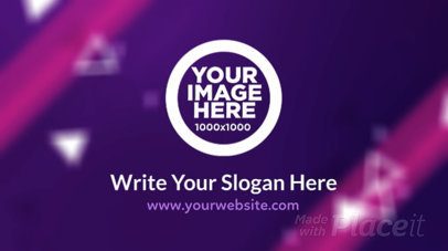 Intro Maker  for a Logo Reveal with Abstract Animations