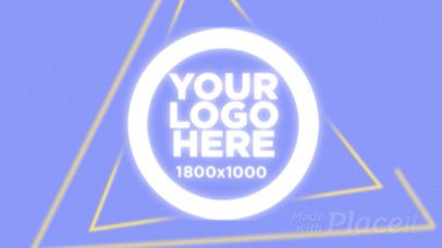 Intro Maker for a Logo Reveal with Geometric Animations