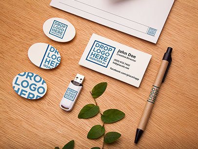 Branding Mockup Featuring a Wide Range of Stationery Items