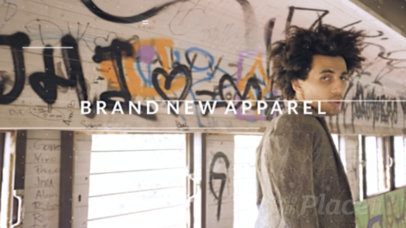 Intro Maker for an Apparel Shop Video 387a 1109