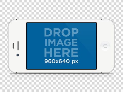 White iPhone 4 Landscape