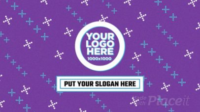 Intro Maker with a Retro Logo Animation