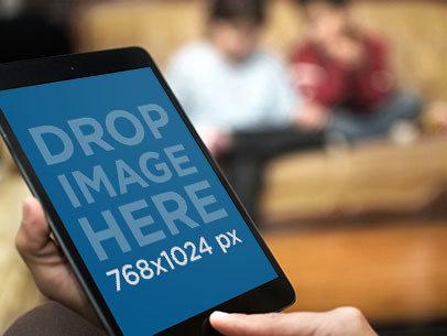 Black iPad Mini Home Kids