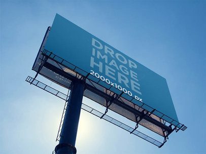 Design mockup - Billboard Sky View