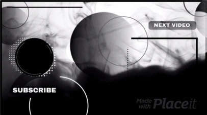 YouTube End Screen Video Maker Featuring Geometric Loop Animations 1621a 86