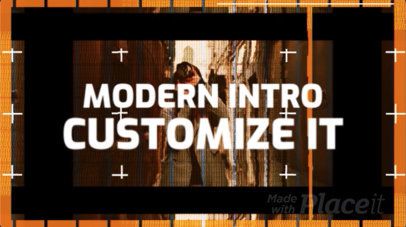 Modern Intro Maker Featuring Text and Logo Animations and Glitch Effects