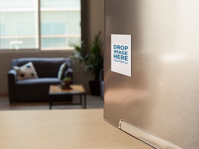 Magnet Template on a Fridge in the Living Room a14788